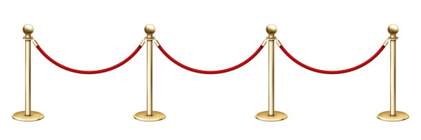 逼真的黄金绳索障碍VIP赛事图片下载