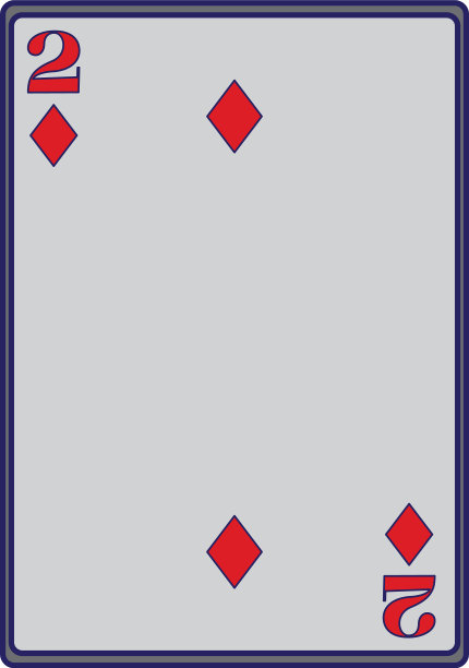 两钻石牌图标平面设计图片下载