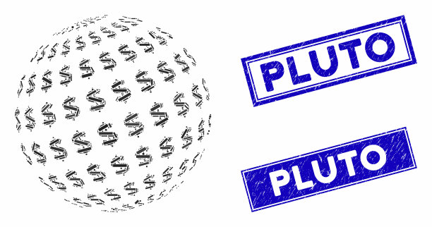 美元抽象球体马赛克和划痕图片下载