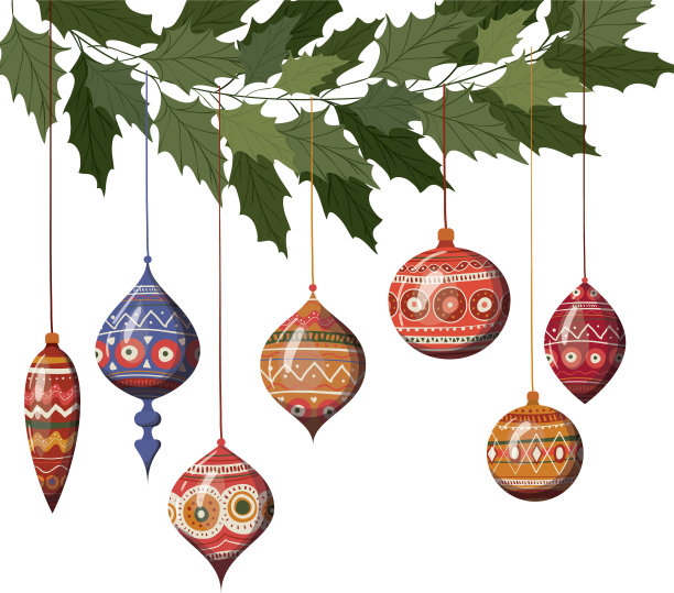 圣诞球设计图片下载