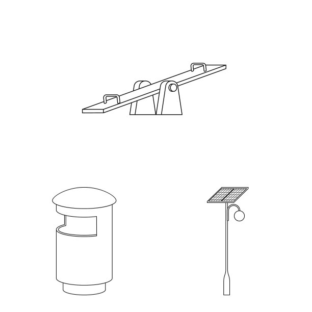 设计景观和自然标志图片下载