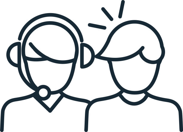 说话夫妇线风格的图标图片下载