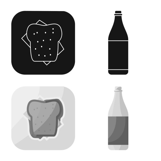 孤立对象销售和行业图标集图片下载