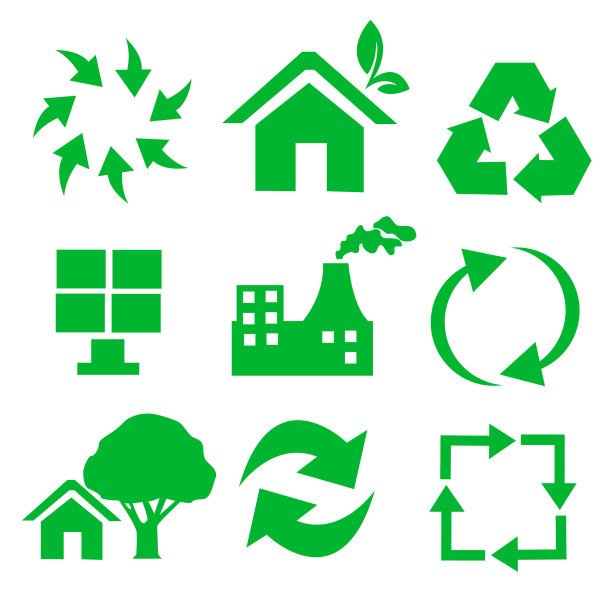 设置环保循环图标图片下载