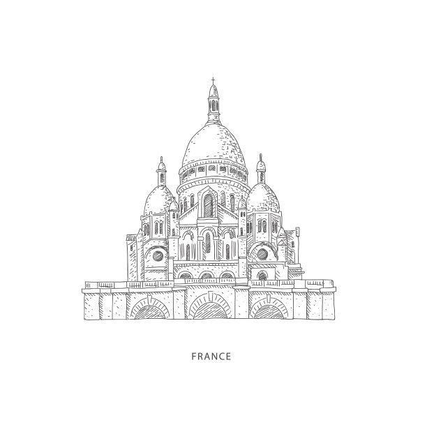 旅游景点法国图片下载