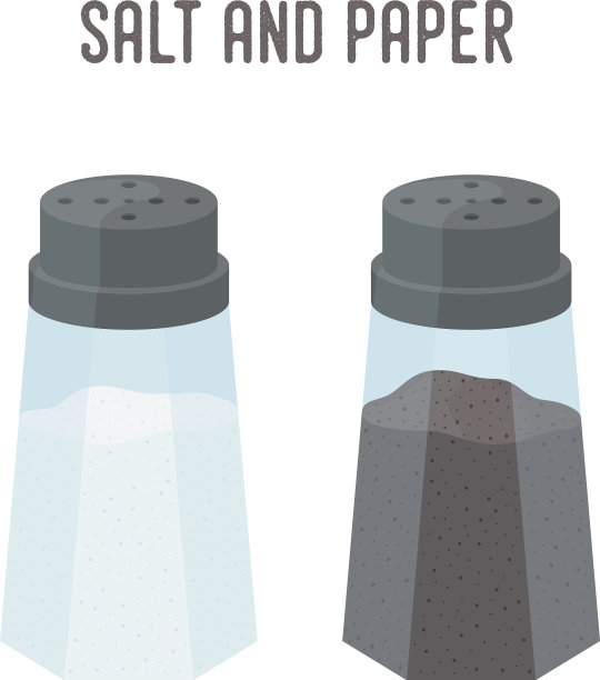 盐胡椒套装厨具盐瓶图片下载