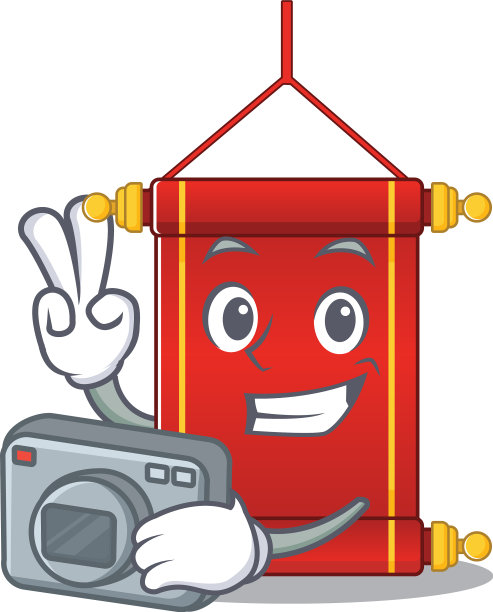 专业的中国画卷摄影师图片下载