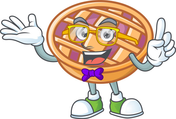 极客紫派感恩节吉祥物图片下载