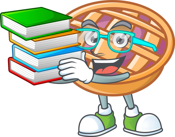 同学们带着书新鲜的紫派过感恩节图片下载