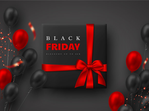 黑色星期五促销标语图片下载