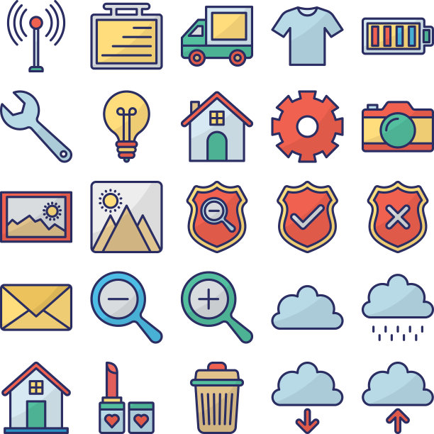 说明网页图标与用户界面隔离图片下载