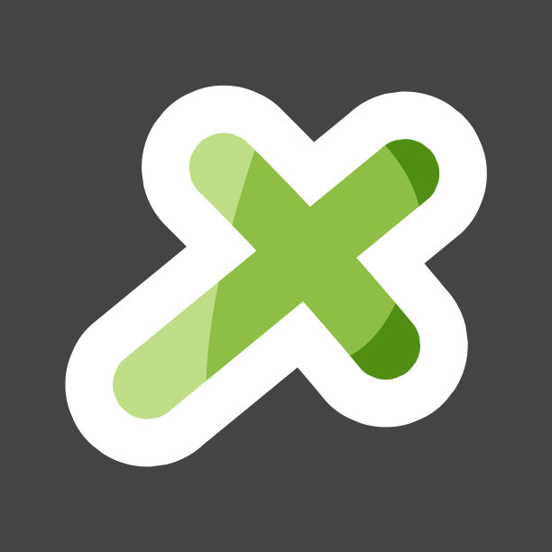 十字图标彩色贴纸层分组图片下载