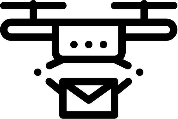 无人机邮递运输公司图片下载
