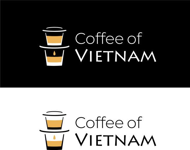 越南咖啡标志与越南咖啡图片下载