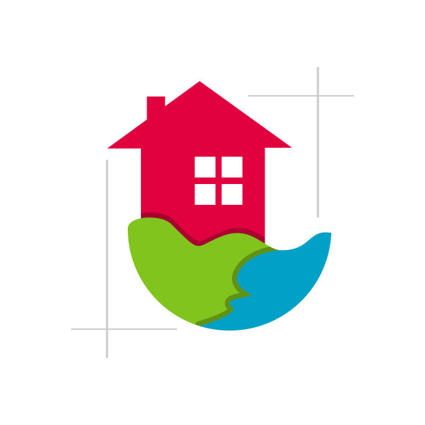 园林绿化专家设计草坪标志图片下载