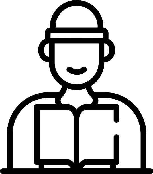 流浪汉图标轮廓风格图片下载