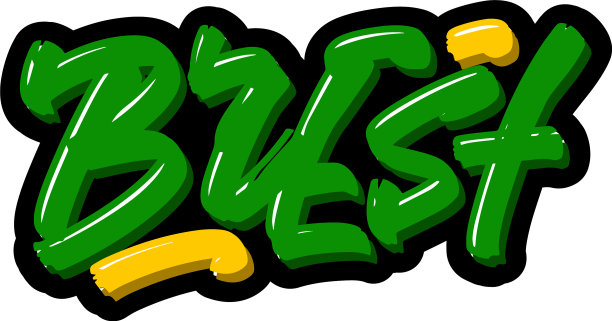 布雷斯特法国城市手绘现代笔刷图片下载