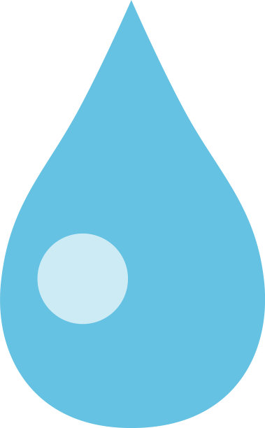 水滴图标孤立在白色图片下载