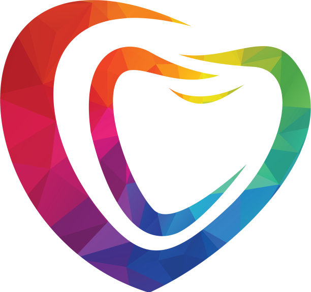 牙科护理标志模板设计图片下载