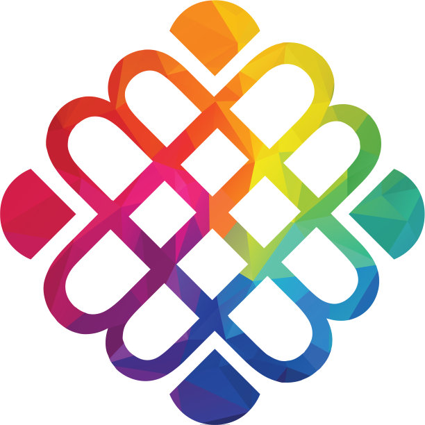 抽象花店标志图标设计图片下载