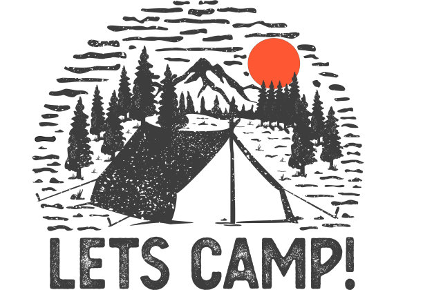 荒野手绘图像图片下载