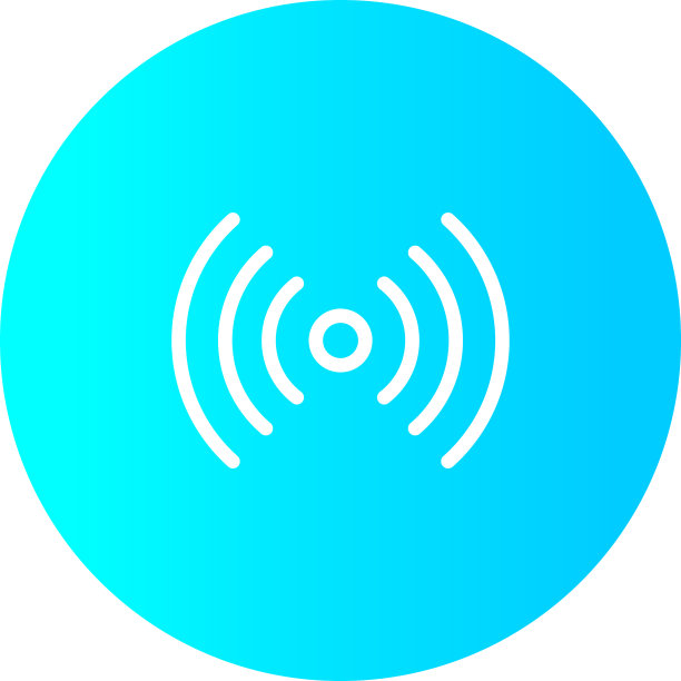 空投信号图标与白色背景图片下载