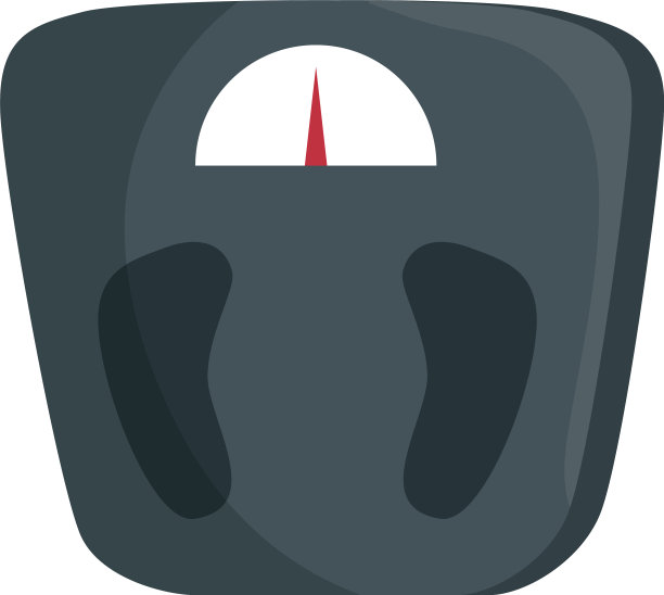 标尺测量重量孤立图标图片下载