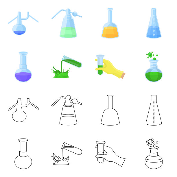 设计药房和教育标志图片下载