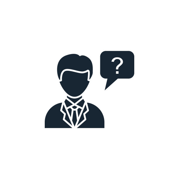 Hr的问题创意图标充满了多彩图片下载