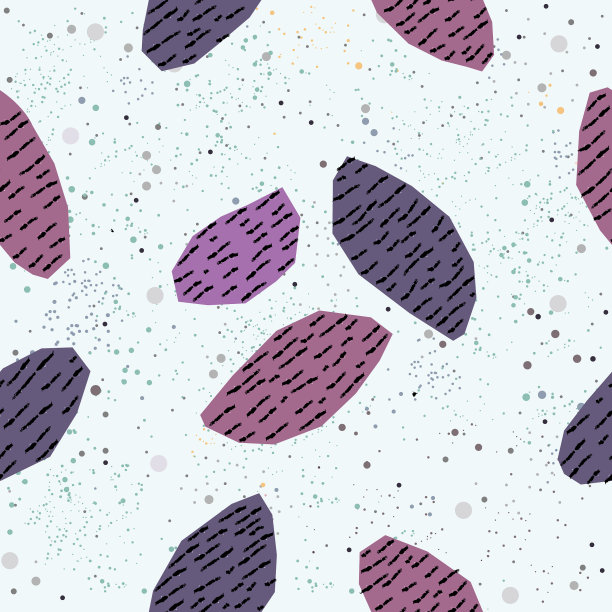 可爱的图案与有趣的宝石图片下载