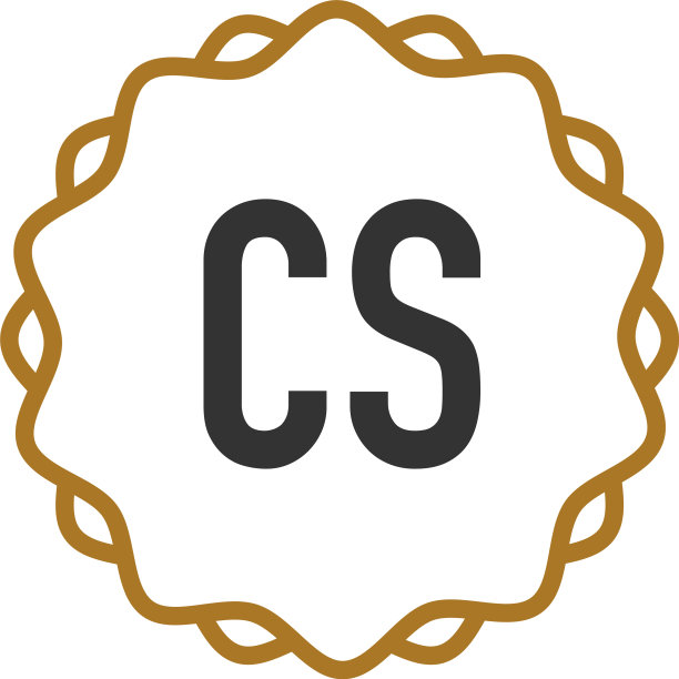 CS首字母优雅创意logo图片下载