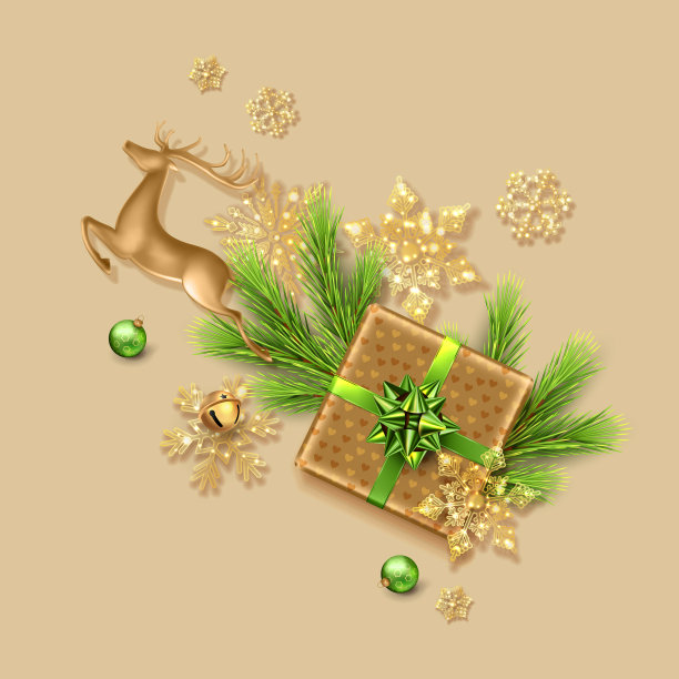 圣诞节日装饰图片下载