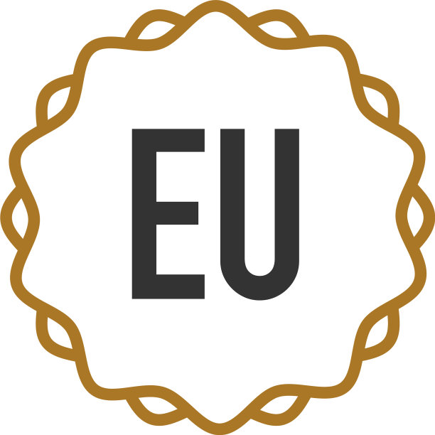 字母EU优雅创意标志图片下载