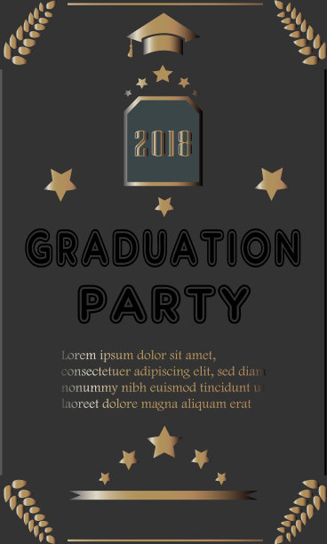 毕业典礼的公告rich golden图片下载