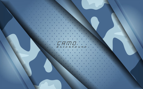 现代蓝色迷彩抽象背景设计图片下载