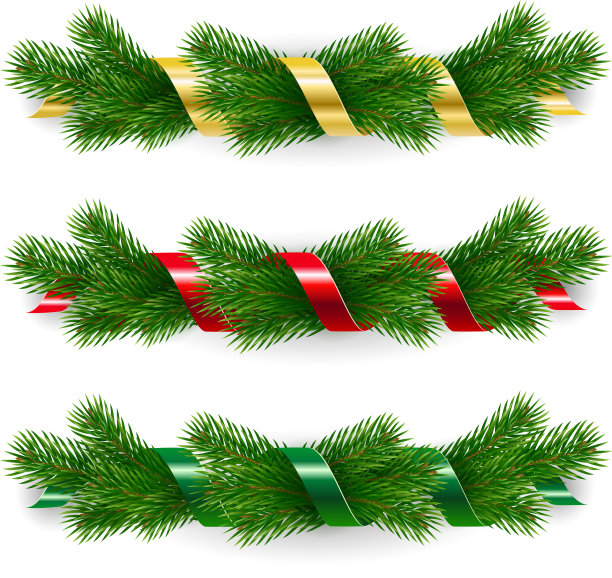 设置圣诞花环图片下载