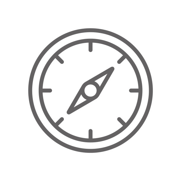 指南针玫瑰图标图片下载
