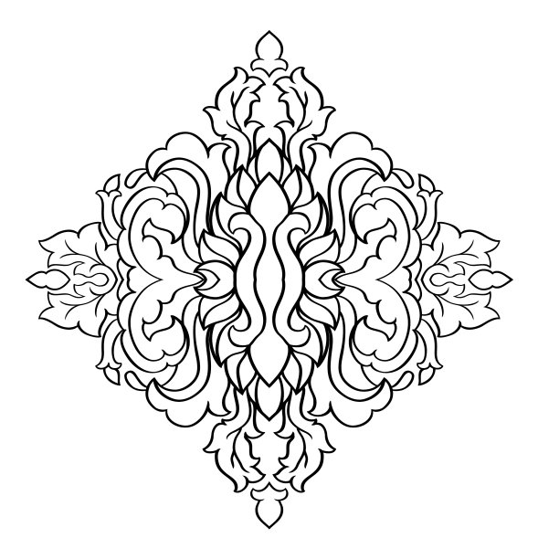 花奖章的设计图片下载