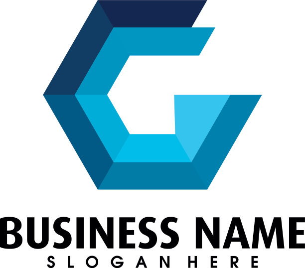 G初始技术标志设计模板图片下载