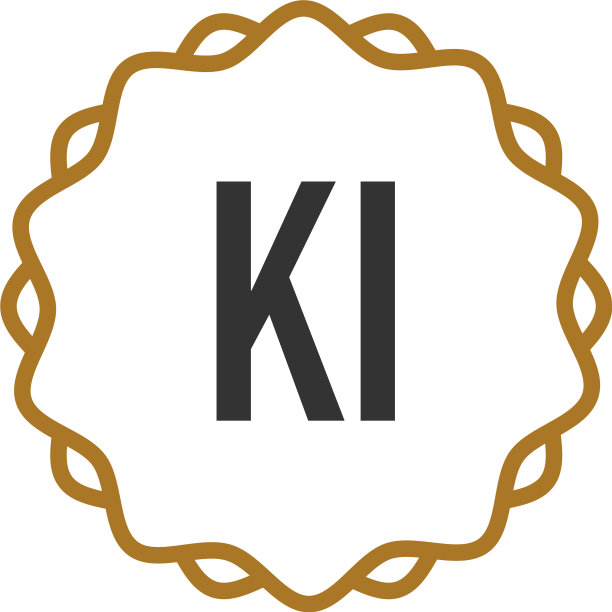 字母KI优雅创意标志图片下载