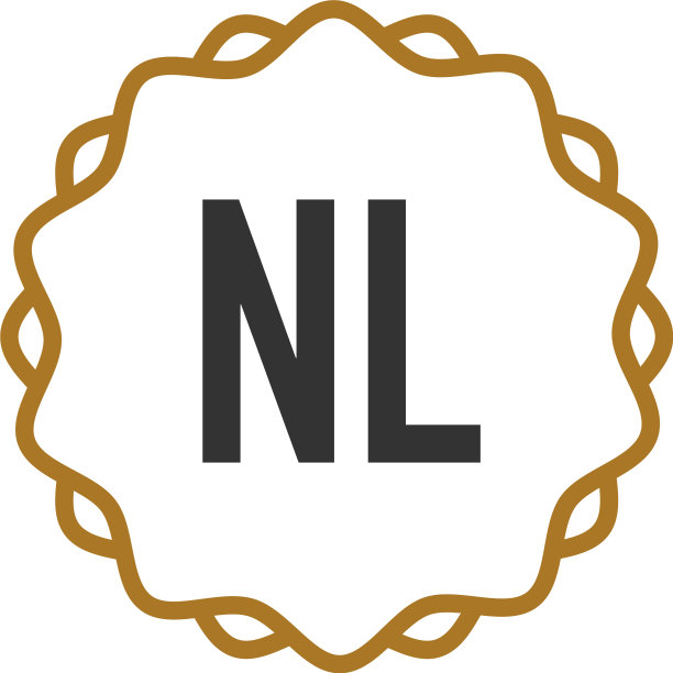 首字母nl优雅创意标志图片下载