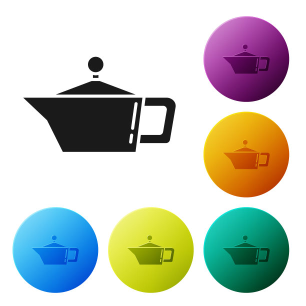 黑色油罐用于电机机油图标隔离图片下载