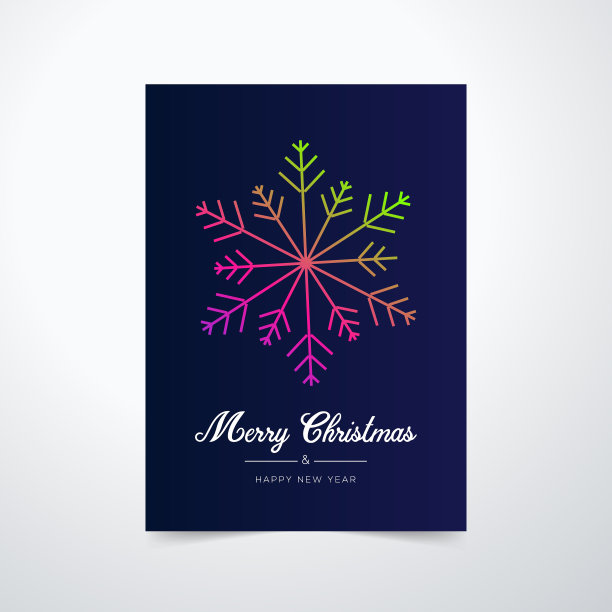 圣诞贺卡圣诞横幅设计图片下载