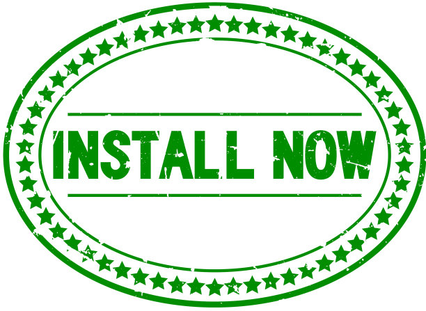 现在Grunge安装字椭圆橡皮印章印章上图片下载