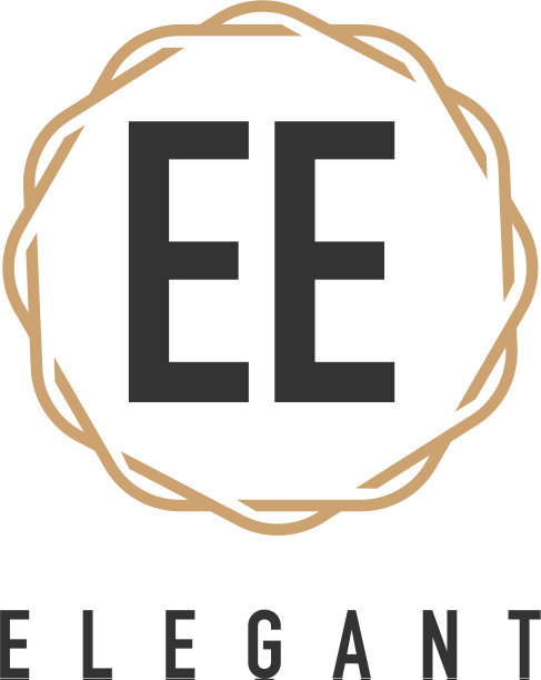 EE字母奢华简约标志图片下载