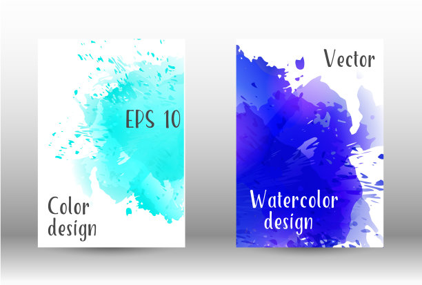 水彩喷雾图片下载