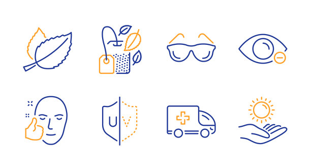 紫外线防护救护车紧急和健康图片下载