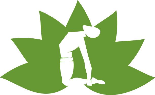 瑜伽水疗标志设计象征冥想隔离图片下载