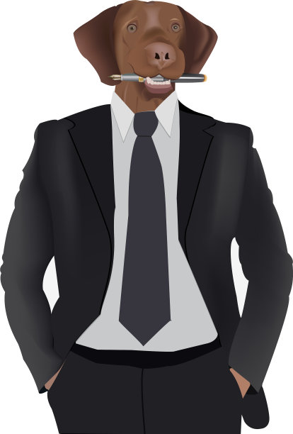 用领带砸人，用狗头砸人图片下载