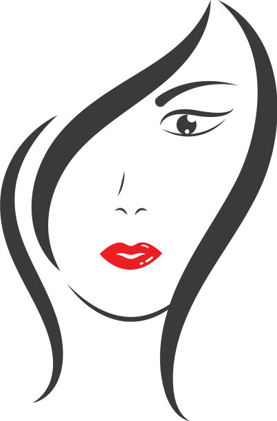 美女脸女人模板图片下载